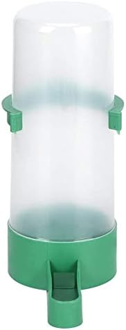 Yosoo Birds Feeder Container, 10pcs Round Plastic Birds Farm Livestock Automatic Feeding Drinking Water Bottle Container