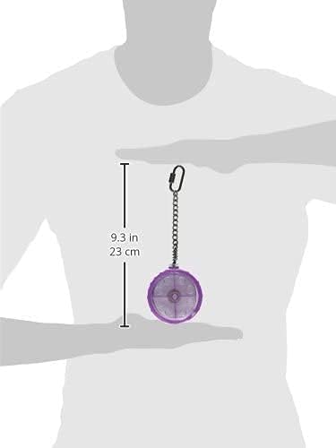 Sweet Feet & Beak Shred Master - Perfect Bird Cage Toy for All Birds - Shredding & Engagement - Safe, Non-Toxic, Easy to Install Parrot Cage Accessories - Small
