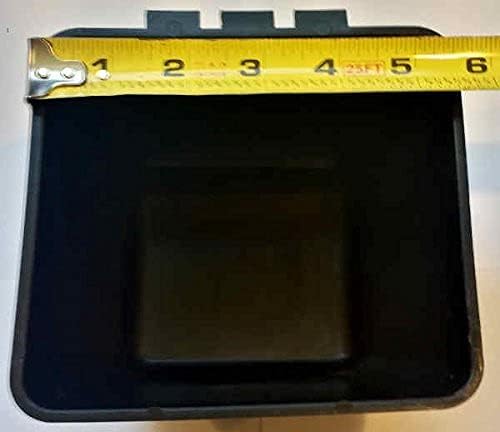 Cage Cups Square 1.2 Quart / 38 fl oz Water Dish for Poultry, Dogs, Cats, Hanging Feed & Water Cage Cups (8, Black)