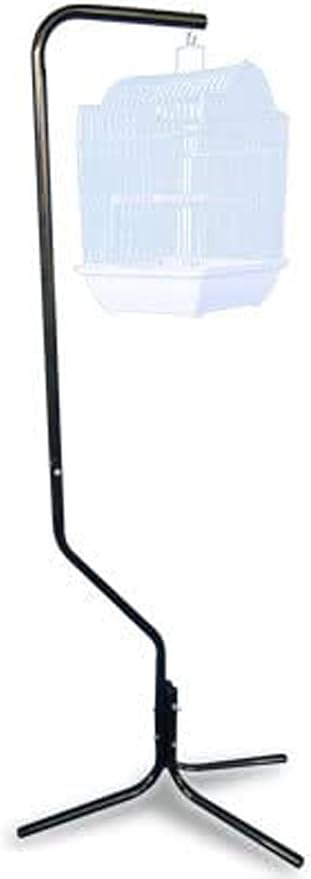 Pet Products Tubular Steel Hanging Bird Cage Stand with Metal Hook