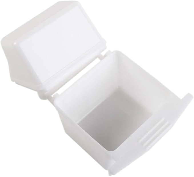 2Pcs Small Bird Slot Feeder No Mess Parakeet Cage Hanging Feeder Plastic Food & Water Dispenser Bowl