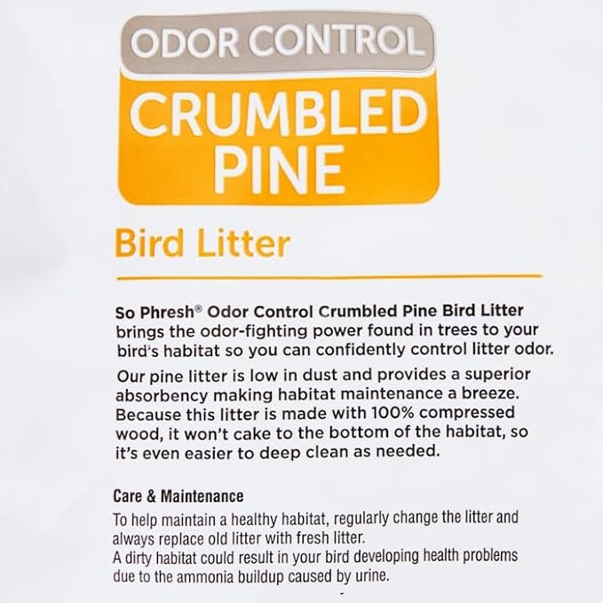 So Phresh by Petco Odor Control Crumbled Pine Bird Litter 10 lbs.
