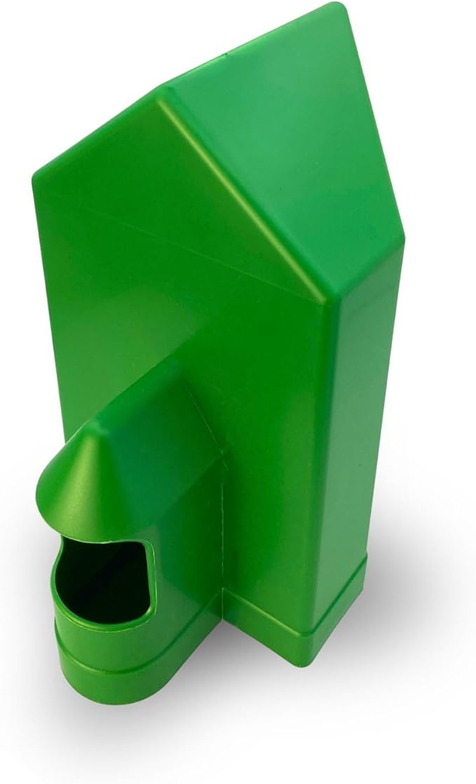Gaun Corner Waterer for Pigeon, Bird, Chicken, Small Poultry, Hamster, Duck, Parakeet, Canary, Pet Water Dispenser, Feeder, Water Bottle, Cage Supply, Cage Accessory, Not Removable, Green Color (2lt)