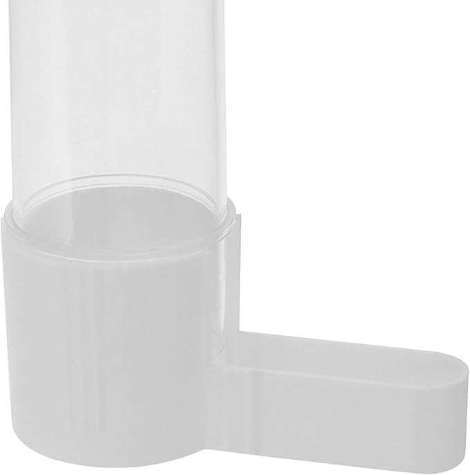 TEHAUX Bird Feeding Cup Portable Water Dispenser for Parrots and Small Animals Removable Easy to Clean Hanging Feeder Suitable for Hamsters Rabbits Mice