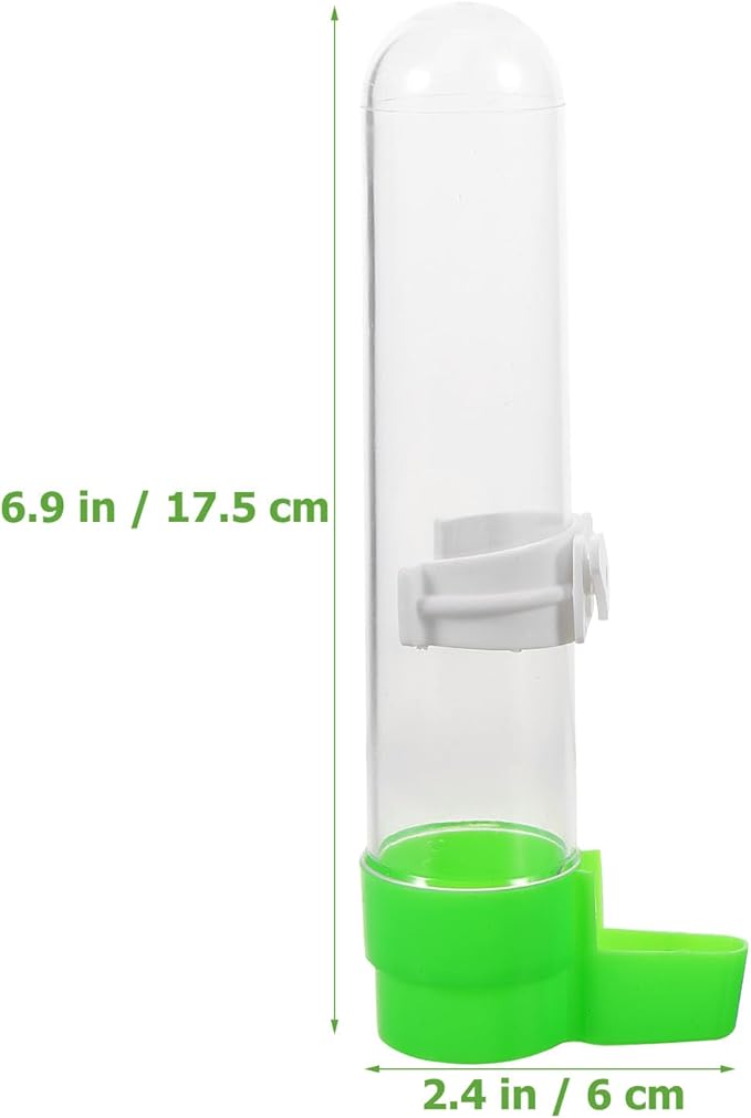Bird Drinker Parrot Water Fountain for Bird Water Dispenser Parrot Feeder Bird Cage Accessories Plastic Pigeon Feeder Automatic Waterer Drinking Supplies