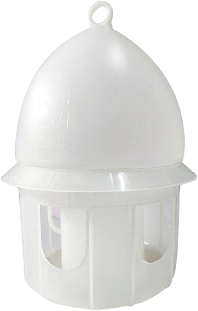 Plastic Drinker with Hanging Handle, Pigeon Water Dispenser, Pet Birds Water Pot Container, Water Automatic Feeders Supplies for Pigeons Quails Parrots Parakeet Dove, 6L