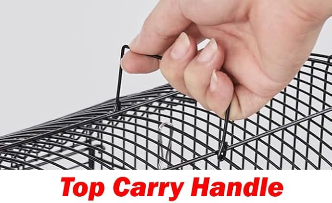 Large 35-Inch Portable Open/Close Play Perch Stand Top Flight Bird Travel Breeding Cage for Canary Parakeet Cockatiel Lovebird Finch Bird Cage with Side Nesting Box Doors