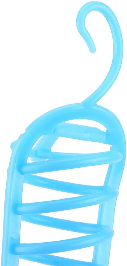 Bird Food Holders, Parrots Feeder Basket, Plastic Parrot Feeder Basket Bite Resistant Bird Fruit Vegetable Skewer, Birds Hanging Fruit Vegetable for Parrots Cockatoos Conure (Blue)
