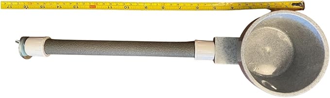 Polly's Mess Less Cups for Your Bird cage-Recommended for All Types of Birds Including Parakeets, Cockatiels, Parrots, Macaws, Cockatoos and More! (Small Long (15" x 3/4"))