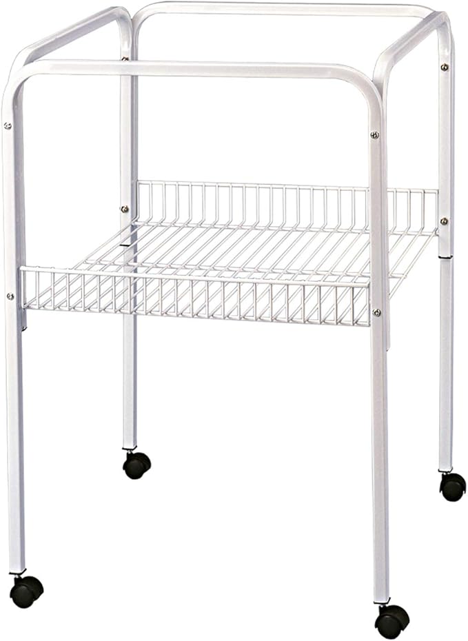 Arquivet 8435117859869 Ancona Cage Bracket White 48 x 48 x 70.5 cm