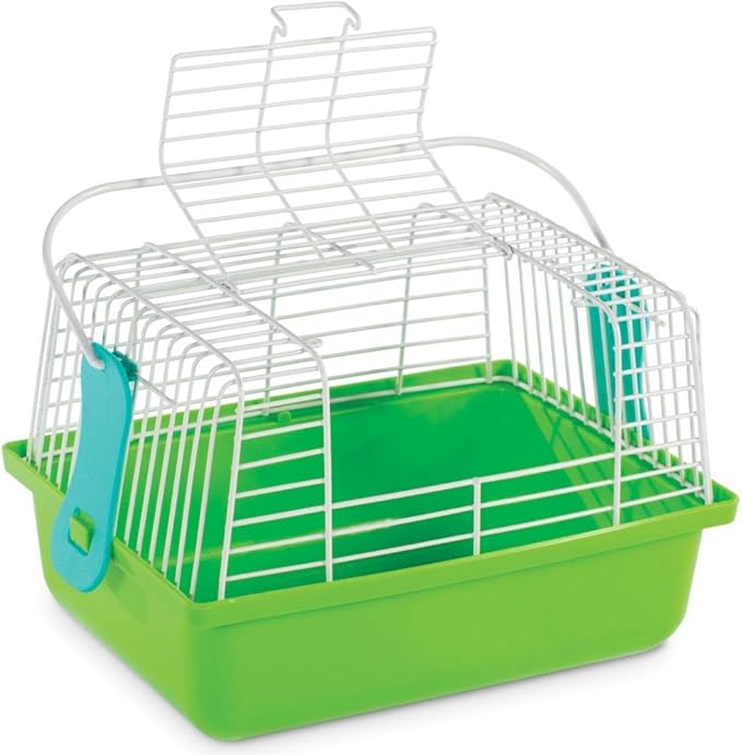 Prevue Pet Travel Cage, 9 by 5 by 5", Green