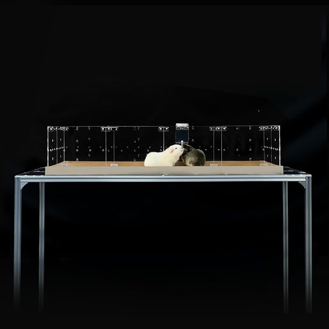 GuineaLoft™ Clear View Water Bottle - for Guinea Pigs & Birds, the Ultimate Solution by Seasoned Owners Who Tried Everything Out There