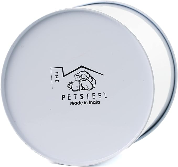 White Bird Food Tin with Airtight Seal with Lid | Hand Painted to Perfection with a cute Yellow Tweetie Bird Design