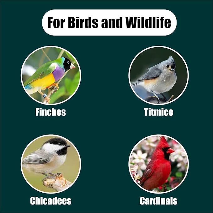 Old Potters Wildlife Black Oil Sunflower Seeds for Birds and Wildlife, Non-GMO & USA Grown on Small Farms (12 lbs)