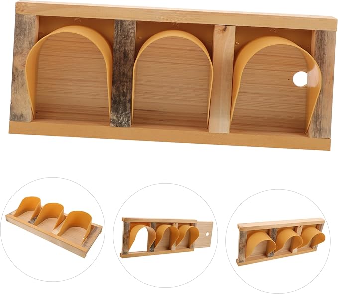 European Style Wooden Pigeon Cage Door Pigeon Entrance Door for Racing Easy Access No Tools Needed Installation High-Intensity Reusable Bird Cage Accessory