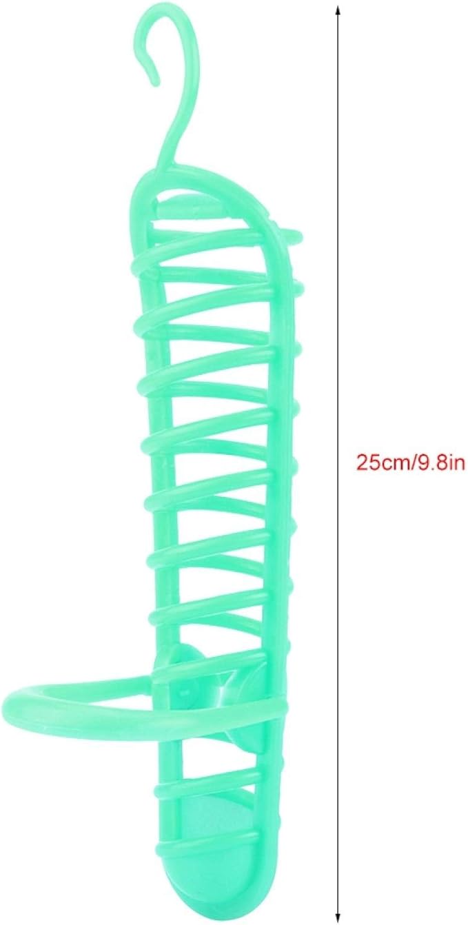 Bird Food Holder,Plastic Feeder Basket for Birds Spray for Birds Feeder, for Budgerigars Parrots Birds Bird Breeders(Green)