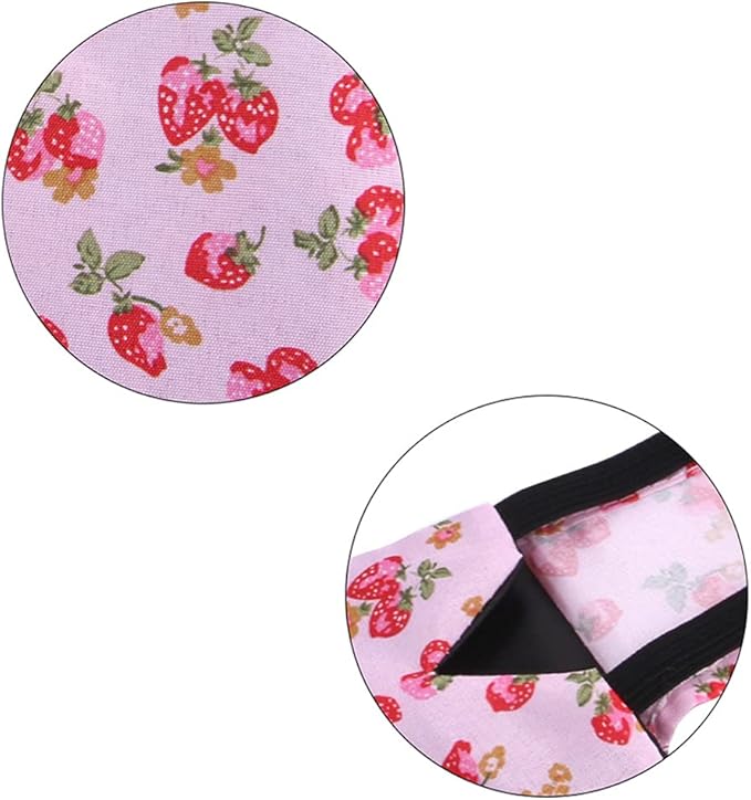 Adjustable Chicken Diaper for Pet Duck for Washable Poultry Nappies Hens Clothes with Pretty Bow Reusable