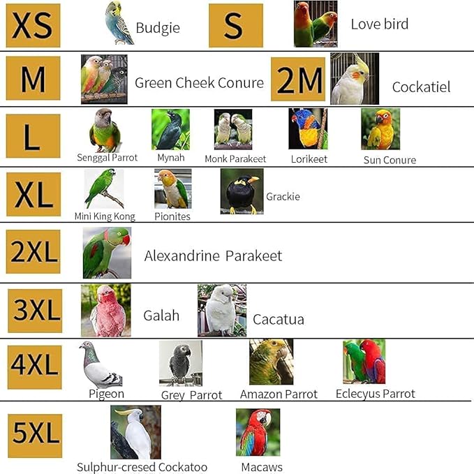 Bird Collars,Adjustable Recovery Collar Parrot Elizabeth Collar for Feather Plucking Feather Protector Shield with Soft Padded Cotton Neck Cone Anti-bite Anti-Licking Wound Healing (3XL,Flower)