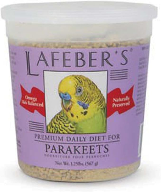 Lafeber Company Parakeet Pellets Premium Daily Diet Pet Food, 1.25-Pound