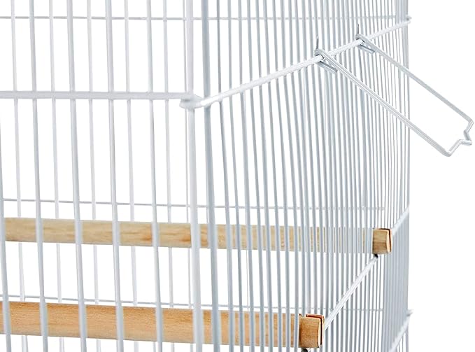Lot of 6 Aviary Breeding Bird Finch Parakeet Aviary Canary Lovebird Budgie Flight Cage 24"x16"x16"H (White)