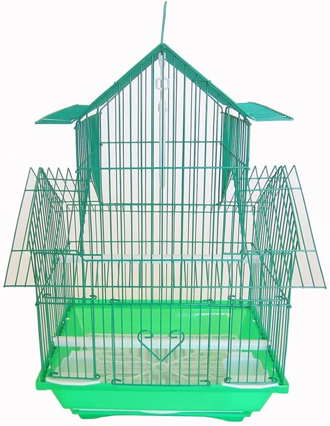 YML A1144GRN Pagoda Top Cage, Small