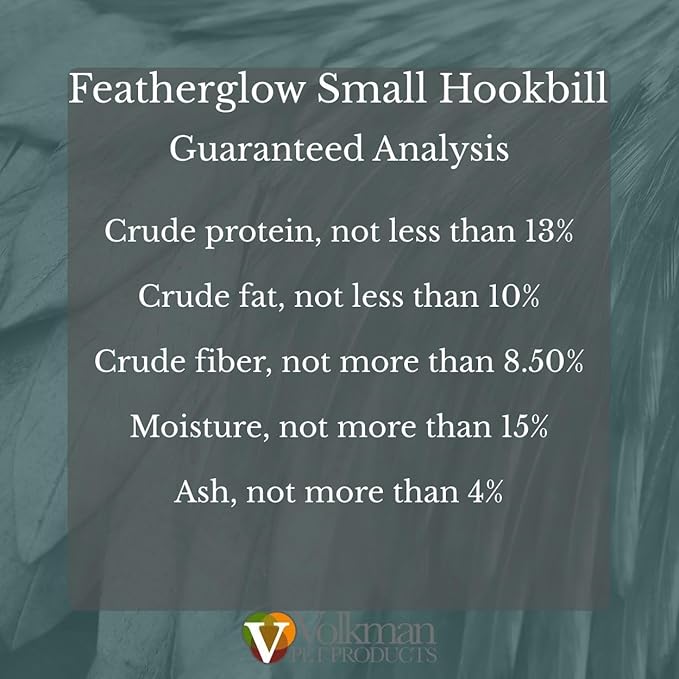 Volkman Seed Featherglow Small Hookbill 4lb