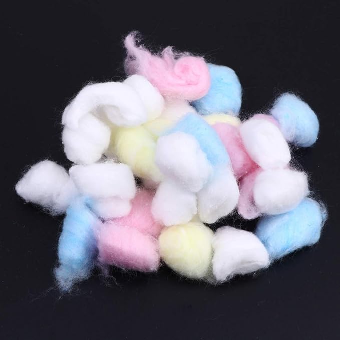 balacoo 3 Hamster Cave Accessories Hamsters House Cotton Budgie Nesting Material Cockatiel Nesting Material Hamster Winter Ball Pet House Warm Cushion Keep Warm Small Pet Products