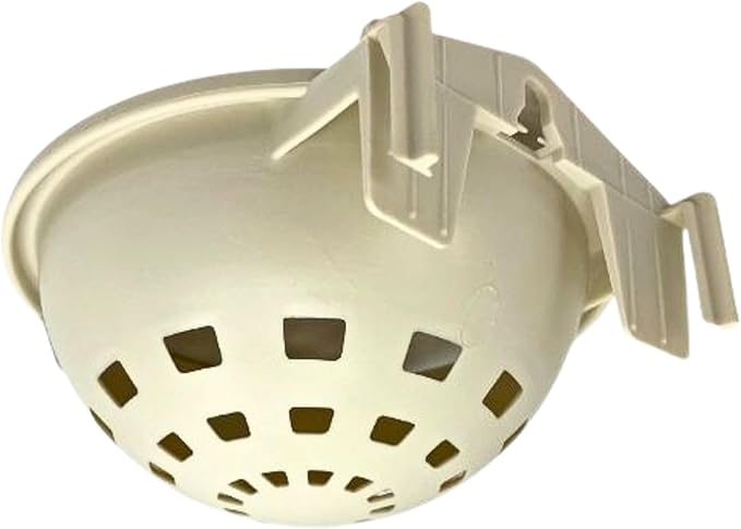 Plastic Bird Nests with Bird Nesting Pad - Round Bird Nest for Cage, Bird Nest House Mounted Inside Cage, Plastic Canary Nest Perch, Goldfinches, Finches and Exotic Birds Pack of 3