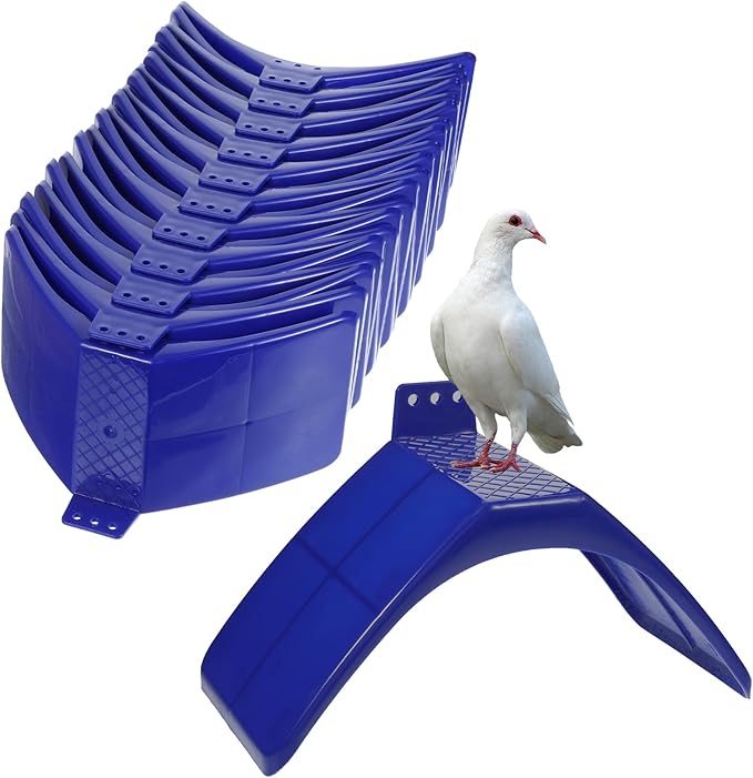 20 Pcs Dove Rest Stand, Lightweight Dove Perches Plastic Birds Roost Holder, Doves Dwelling Frame Birdcage Accessories for Parrots and Other Birds