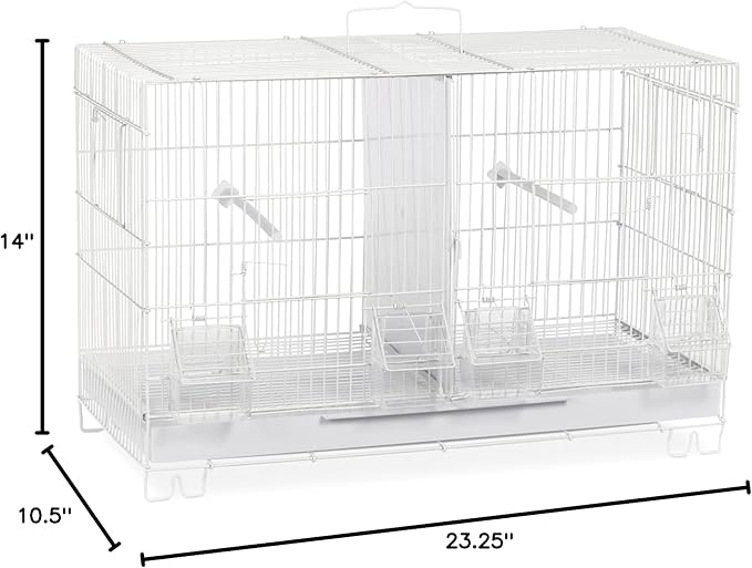 Prevue Hendryx Breeder Cage, White, 1/2" (SPF060)