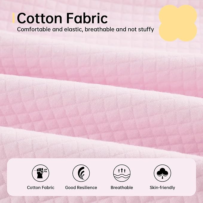 QBLEEV Parrot Anti-Scratch Shoulder Protector, Bird Diaper Poop Cover Pad for Parakeets Cockatiels Conures, Cotton Shawl Cape for Birds to Stand on Shoulders, Pet Arm Guard for Lovebirds Finches