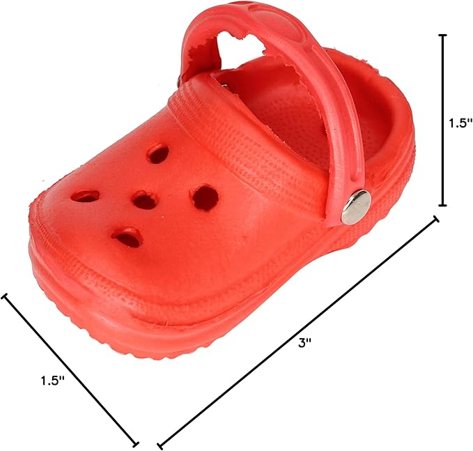 Bonka Bird Toys 12 Mini Sandals Foot Beak Colorful Stuffable Parrot Parrotlet Cockatiel African Grey