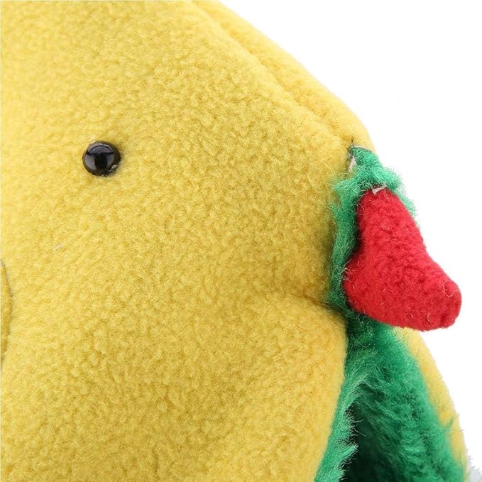 Pet Bird Plush Hammock, Pet Bird Parrot Triangle Plush Hammock Tent Bed Hanging Cave Standing Toy