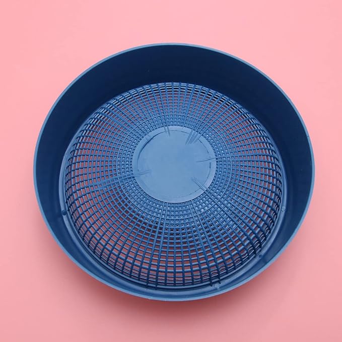 UKCOCO Pigeon Nest Bowl, Plastic Breeding Hatching Box Hollow Pet Cage Hut Nest Canary Finch Outdoor Nest for Parrot, Doves, Bird 4pcs