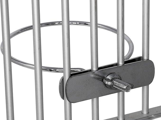 Bonka Bird Toys 800121 10oz Stainless Steel Clamp Cup Liquid Food Treat Parrot Budgie Finch Lovebird