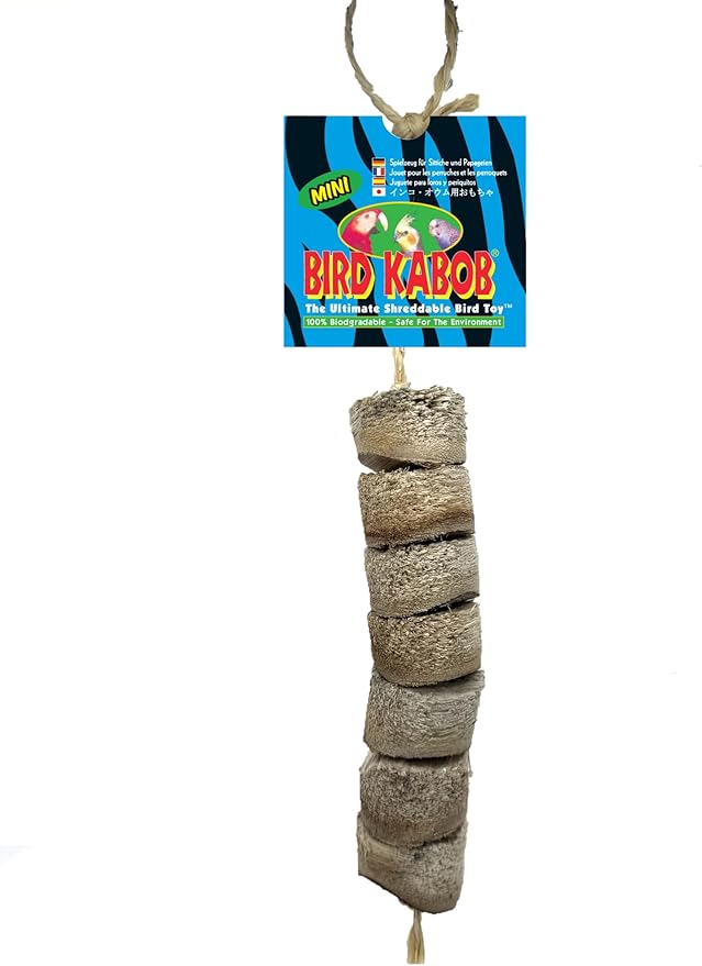 Bird Kabob Pet Mini Shreddable Bird Toy