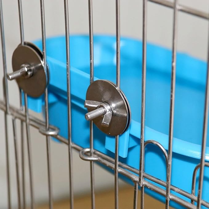 Bird Bath for Parrots External Bird Bathtub Bird Cage Water Feeder Bird Bath Accessories for Conures Lovebirds