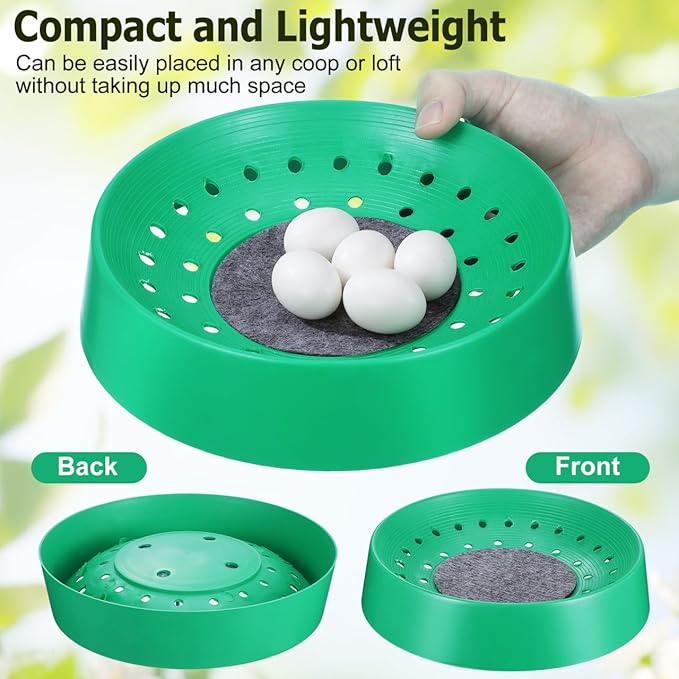10pcs Pigeon Nest Breeding Basin Washable Bird Egg Rest Bed for Parrots Pigeon Supplies for Home Use