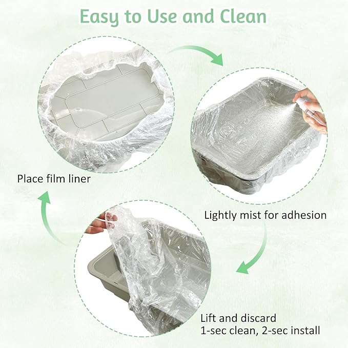 Tfwadmx 20 PCS Disposable Bird Cage Liner Bags 34'' x 22'' Plastic Parakeet Cage Tray Liners Oversized Plastic Tray Covers for Birdcage Parrots Cockatiels