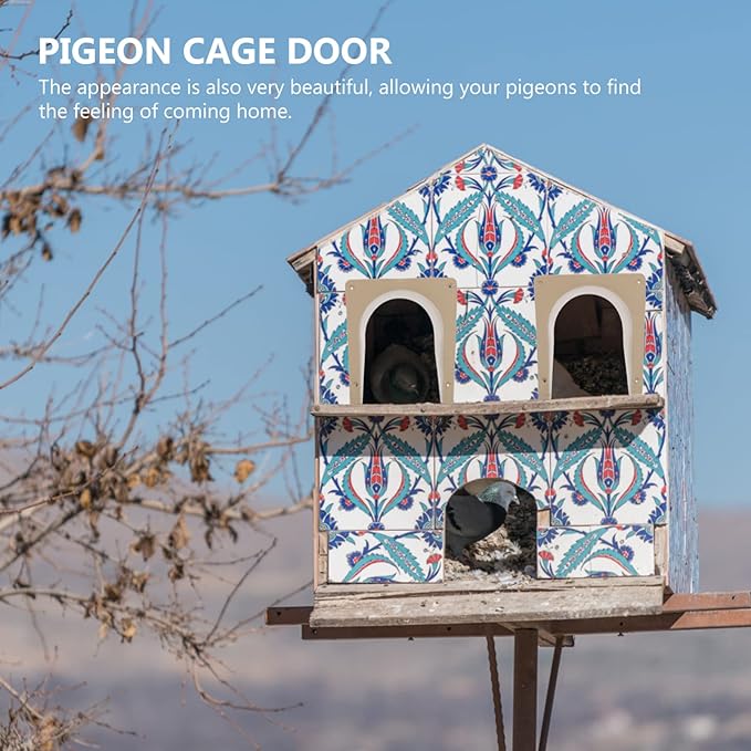 VILLCASE Pigeon Entrance Door 20pcs Export Plastic Bird Cage Pigeon Racing Supplies Pet Bird Supply Product