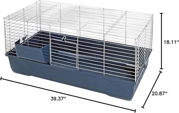 Kerbl Animal Cage Baldo Flat, 100 x 53 x 46 cm