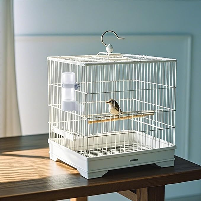 Pet Bird Automatic Water Dispenser,Bird Cage Hanging Drinking Device,Automatic Parrot Water Feeder,Budgies, Birds, Love Birds, Canary Drinking Fountains