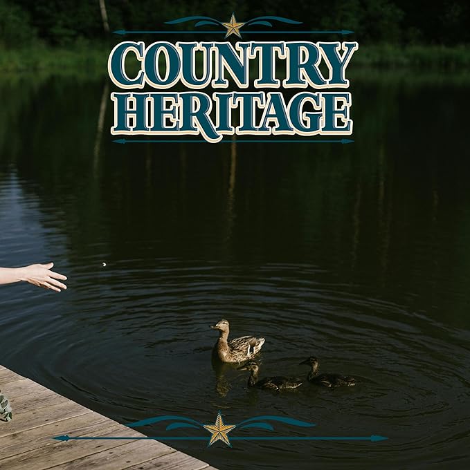 Country Heritage Floating Waterfowl Feed – Duck, Goose & Swan Food – 5 lb Resealable Bag – Nutrient-Rich Pellets for Wild & Pet Birds
