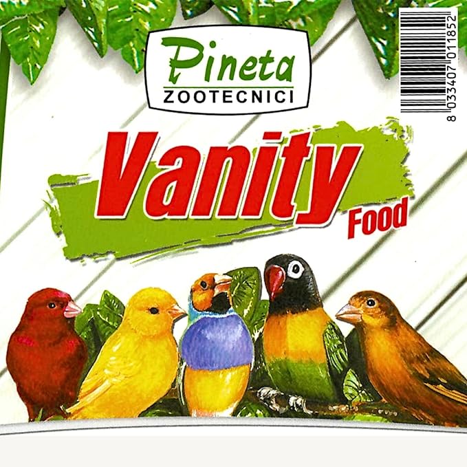 PINETA Vanity Bird Food 5Lb – Canary Food complete Bird Supplement Nutrition Diet with Protein and Healthy Fats, Semi-Morbid Paste for Pigeons, Parrots and Poultry, for Breeding and Molting Periods
