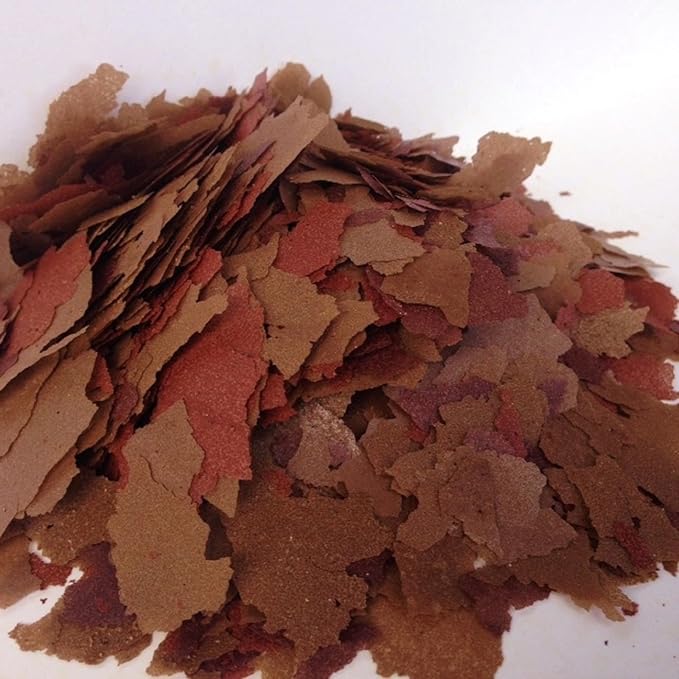 Flakes - 45% California Blackworm & Bloodworm Flake Mix for Discus, Cichlids, Tetras, Guppies, Live Bearers, All Community Tropical Fish - Premium AF Flakes - 1-lb