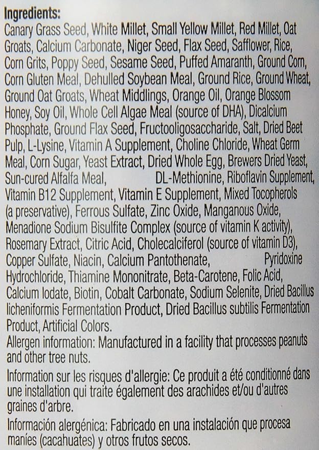 Kaytee Orange Flavored Treat - Parakeet 10 oz (Pack of 2)