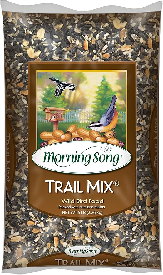 Morning Song 12004 Trail Mix Wild Bird Food, 5-Pound
