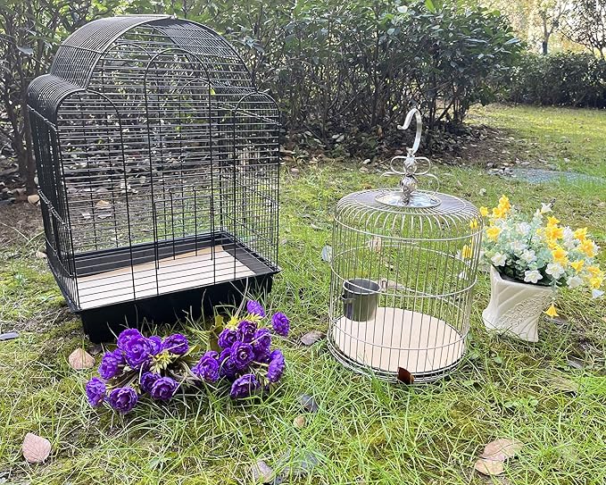 Gravel Paper for Bird Cage,BirdCage Liner Papers Cuttable Gravel Liner Sea Sand Paper Pet Animal Cages Cushion Great for Hard-Billed Birds Parrot | Clean Safe & Aids in Digestion (15 PCS - 17" x 11")