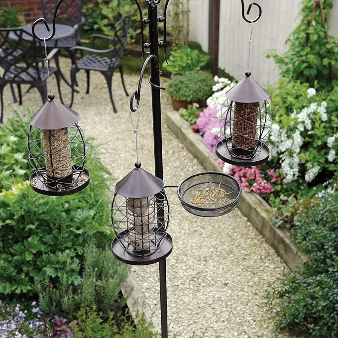 (Feeding Time) Deluxe Wild Bird Feeding Station
