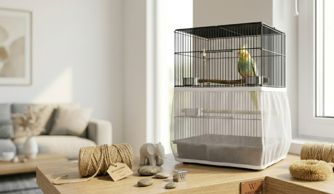 Why Every Bird Owner Needs a Fabric Birdcage Skirt for Easy Cleanups